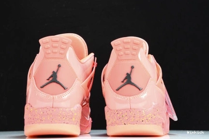 PUNCH NRG BLACK-VOLT' 'HOT JORDAN WMNS AQ9128-600 RETRO AIR 4 1216